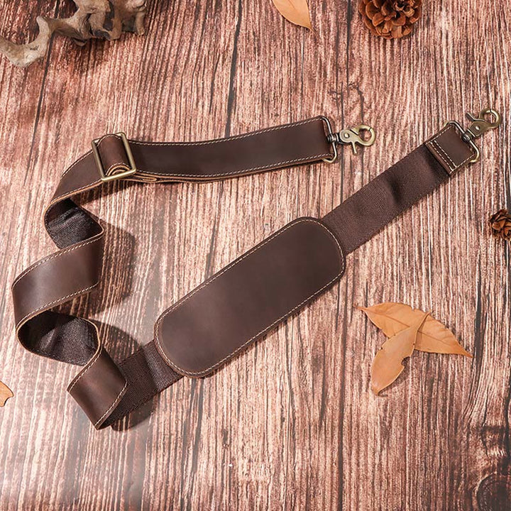 Breiter verstellbarer Lederriemen für Tasche, Retro-Geldbörsen-Zubehör