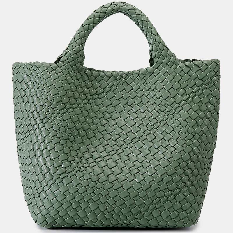 Handtasche für Damen, groß, für den Sommer oder den Strand, Kunstleder, Tragetasche