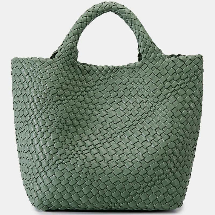 Handtasche für Damen, groß, für den Sommer oder den Strand, Kunstleder, Tragetasche