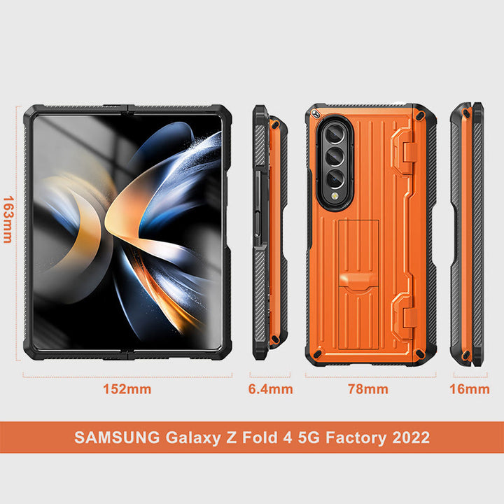 Handyhülle mit Halterung für Samsung Bruchsichere Schutzhülle