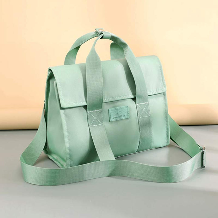 Umhängetasche für Damen aus Nylon, Schultertasche, Reisetasche, wasserdicht, mit Tragegriff oben