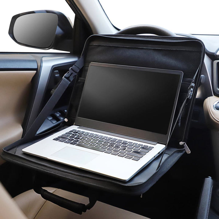 Aktentasche für Business, verstellbar, für Auto, Laptop, Schreibtisch, Oxford, zusammenklappbar, Organizer-Tasche