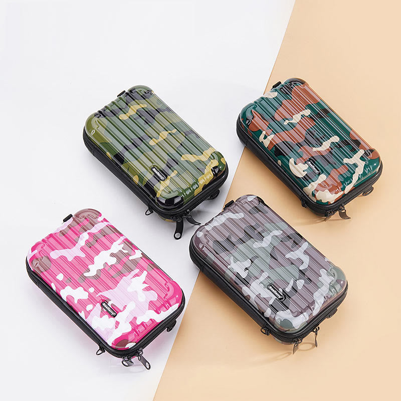 Handytasche mit Camouflage-Muster für Ausflüge, Umhängetasche, Make-up-Tasche