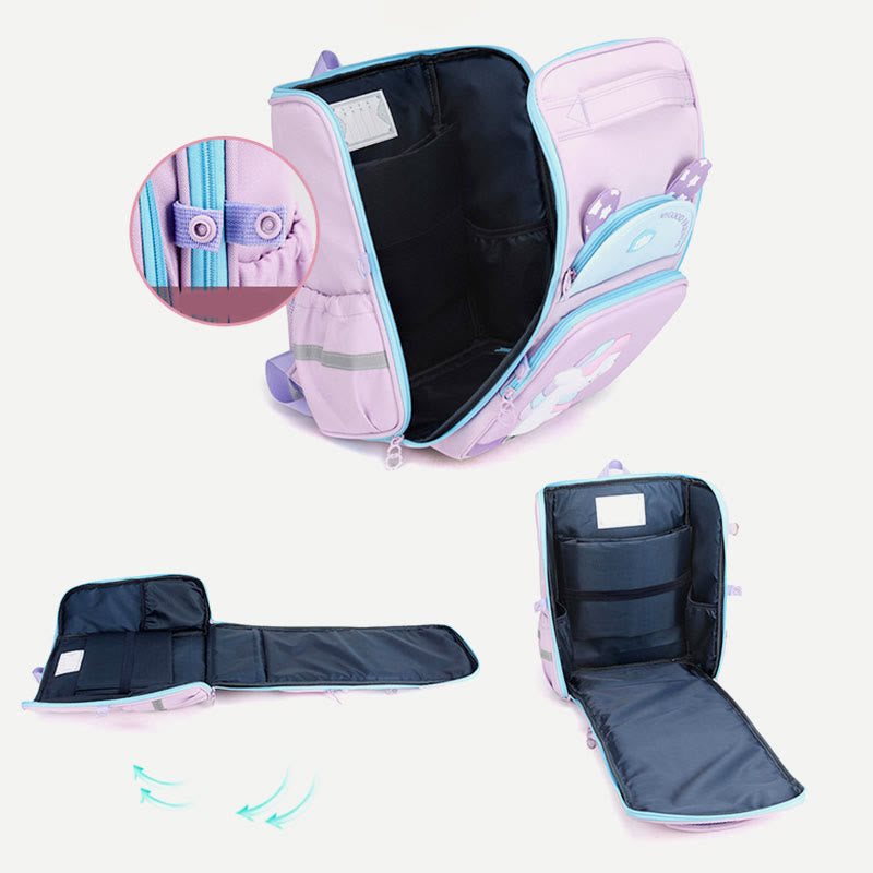 Rucksack für Grundschüler, verschleißfest, mit Ridge-Schutz, Schultasche