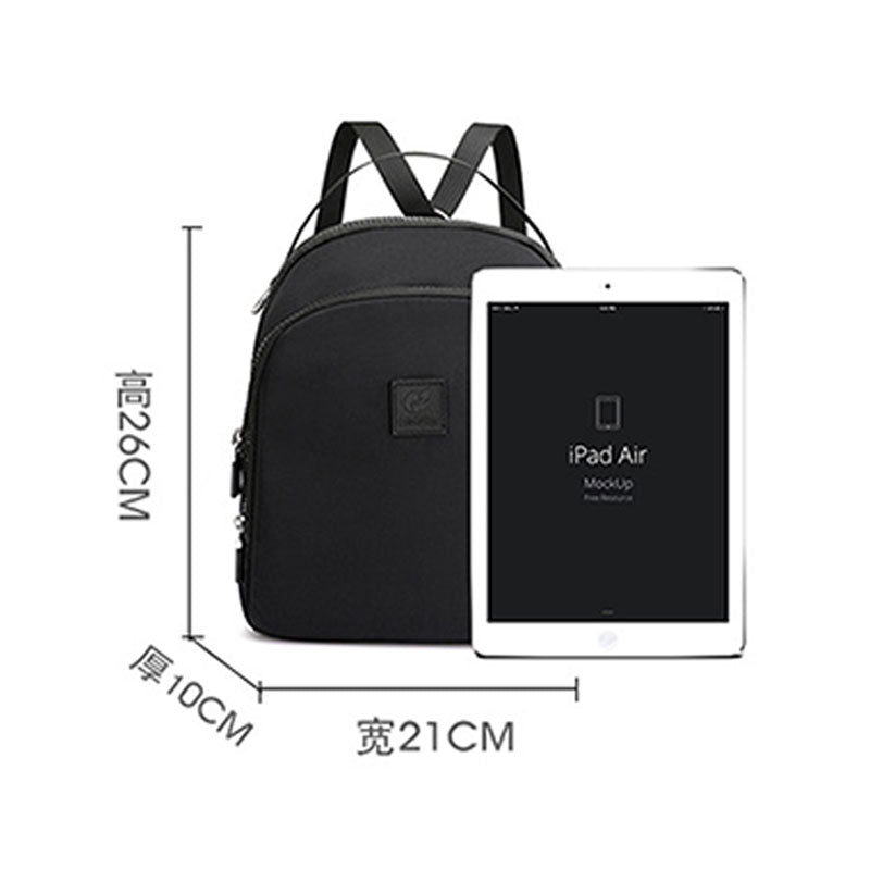 2-Wege-Verwendung Wasserdicht Leichte Casual Rucksack Schultertasche