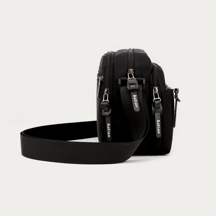 Unisex Leichte Casual Umhängetasche Mehrere Taschen Robuste Schulter Tasche Geldbörse