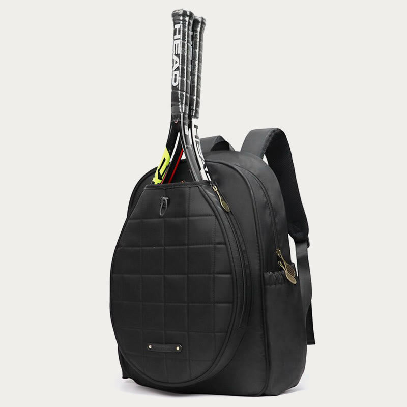 Schlägertasche für Tennis Badminton Outdoor Sports Rucksack Tote - Schwarz - Rucksack - image 13