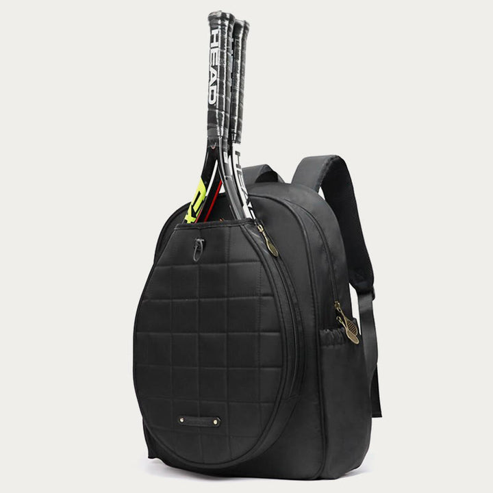 Schlägertasche für Tennis Badminton Outdoor Sports Rucksack Tote - Schwarz - Rucksack - image 13