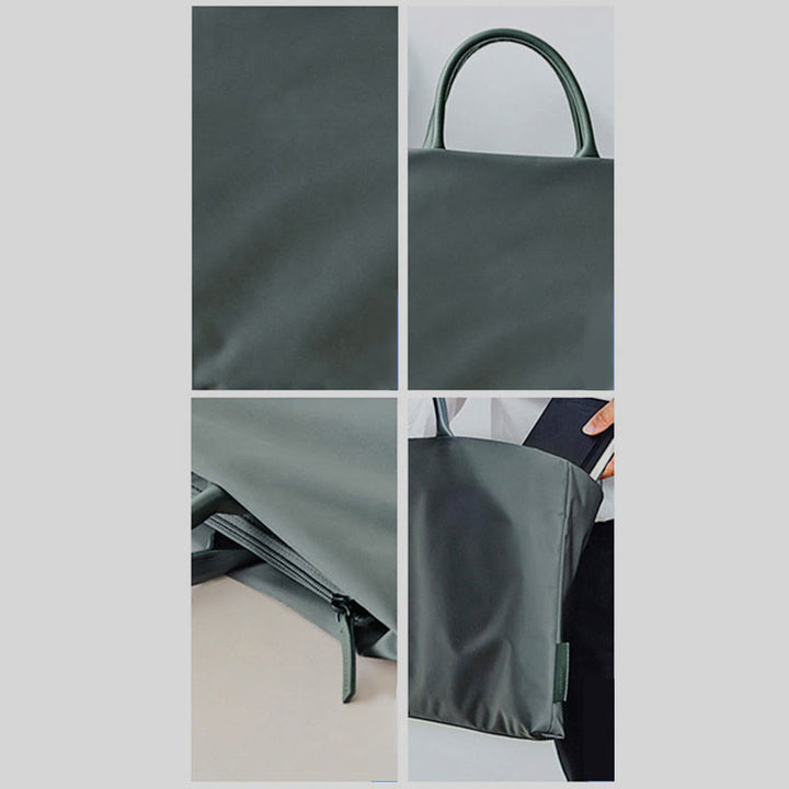 Aktentasche fürs Geschäft, große Kapazität, leichte Laptoptasche aus Nylon