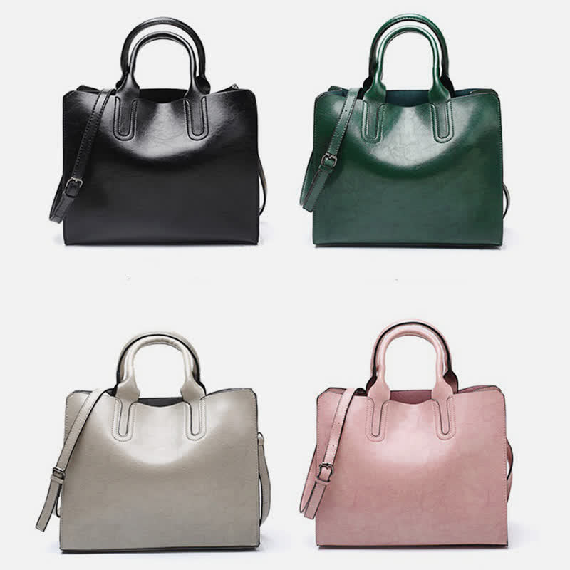 Business-Tragetasche für Damen, Arbeitstasche, lässige Lederhandtasche