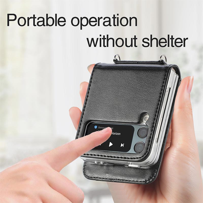 Samsung Galaxy Z Flip 3 Handyhülle Crossbody Handytasche Geldbörse