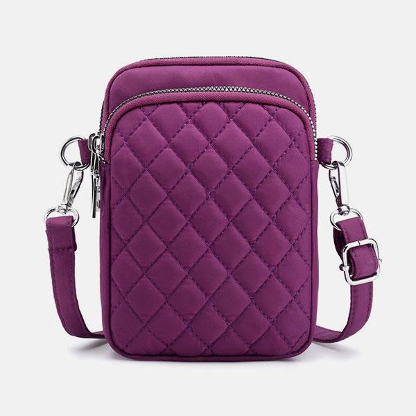 Umhängetasche mit großem Fassungsvermögen und mehreren Taschen