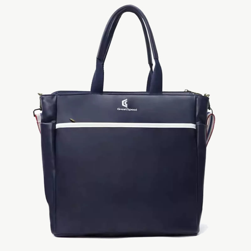 Padel Tennis Schläger Tasche Minimalist Leder Hand Held Sport Tote