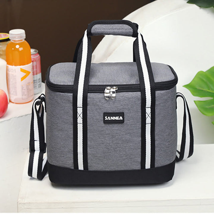 Kühltasche für Picknick im Freien, hält warm und kalt, Campingtasche