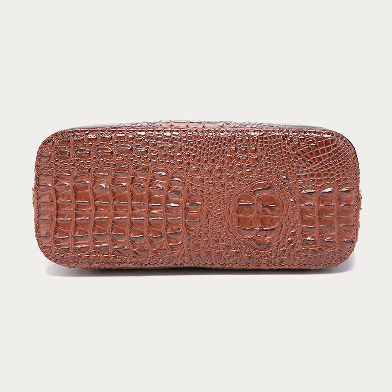 Tragetasche für Damen, für den täglichen Gebrauch, Retro-Umhängetasche aus Krokodil - image 5