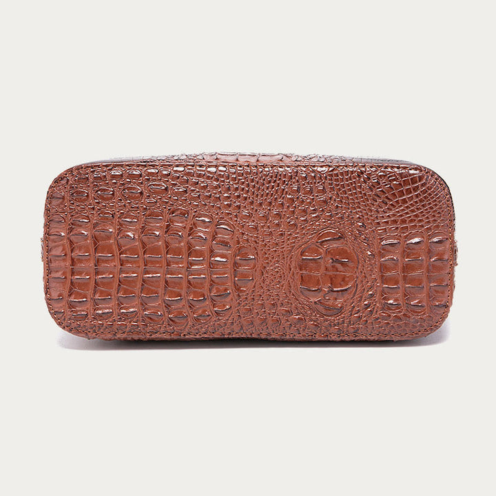 Tragetasche für Damen, für den täglichen Gebrauch, Retro-Umhängetasche aus Krokodil - image 5