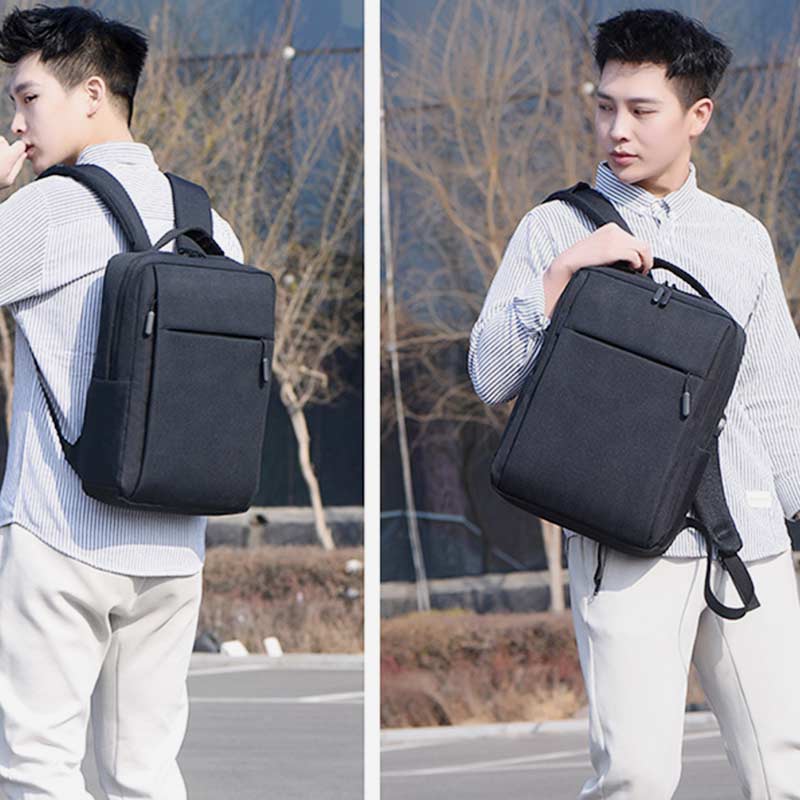Multifunktionaler, robuster, atmungsaktiver Reise-Laptop-Rucksack mit großer Kapazität und USB-Ladeanschluss