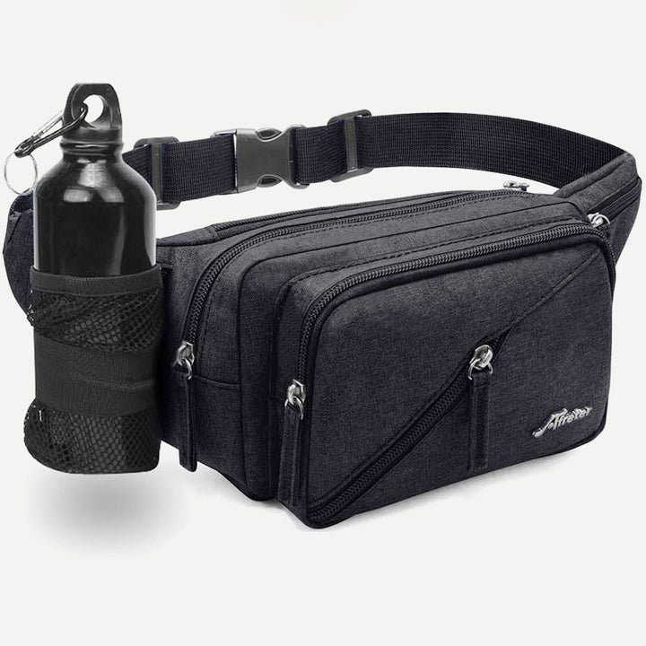 Unisex-Hüfttasche, leichte Brusttasche mit mehreren Taschen, Umhängetasche