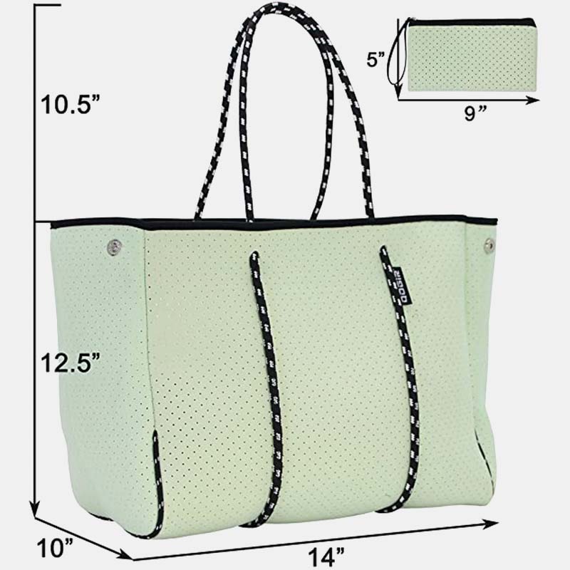 Atmungsaktive Reise-Handtasche mit großem Fassungsvermögen und Schultergurt