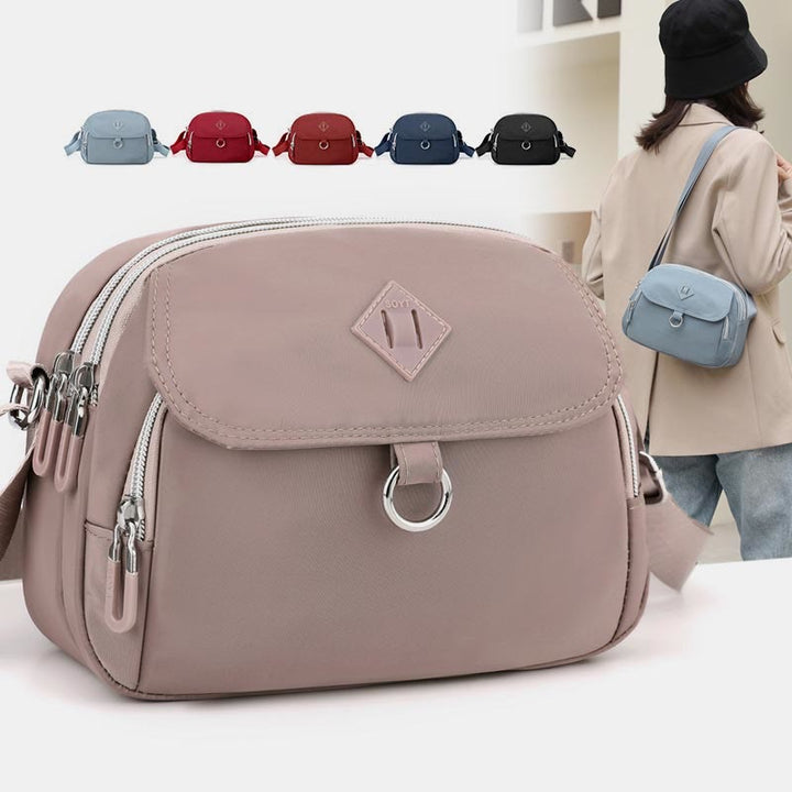 Umhängetasche für Damen, minimalistische, wasserdichte, lässige Schultertasche aus Nylon