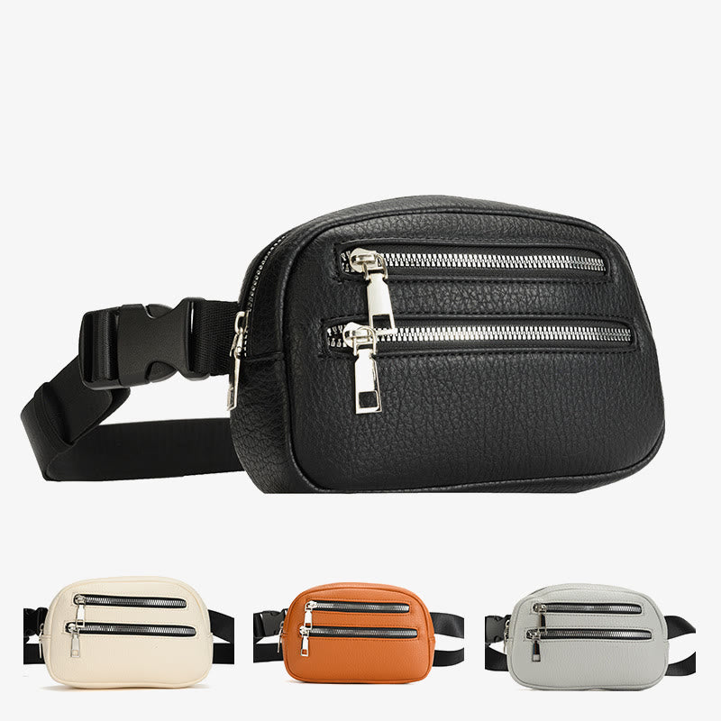 Multifunktionale Sport-Gürteltasche für Herren, einfarbig, Umhängetasche