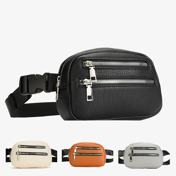Multifunktionale Sport-Gürteltasche für Herren, einfarbig, Umhängetasche
