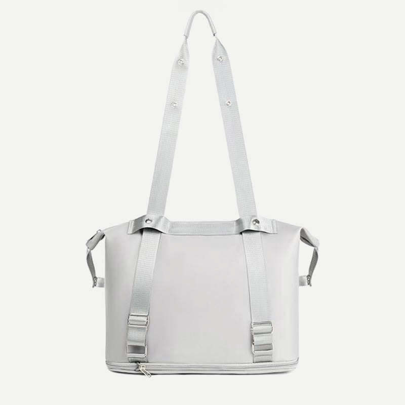 Multifunktionale Reisetasche, Handtasche, große Schultertasche, Rucksack mit Nassfach