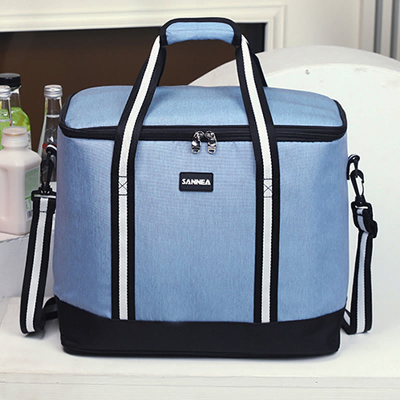 Kühltasche für Picknick im Freien, hält warm und kalt, Campingtasche
