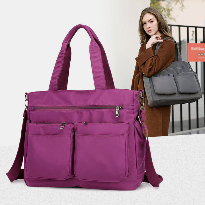 Handtasche mit mehreren Taschen, großer Kapazität, leicht, wasserdicht, lässig