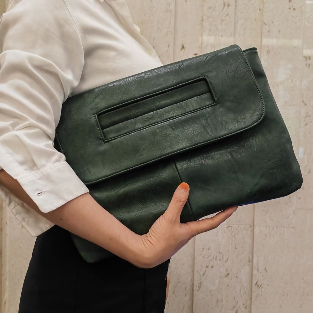 Umhängetasche aus veganem Leder für Damen, modische Handtasche mit Umhängegurt