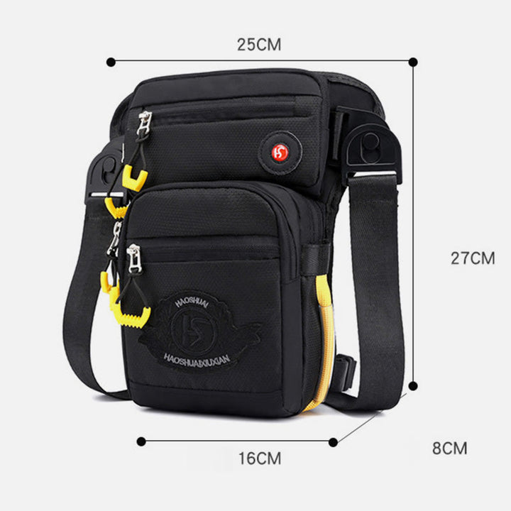 Anti-Diebstahl-Gürteltasche Outdoor Tactical Men Nylon Beintasche