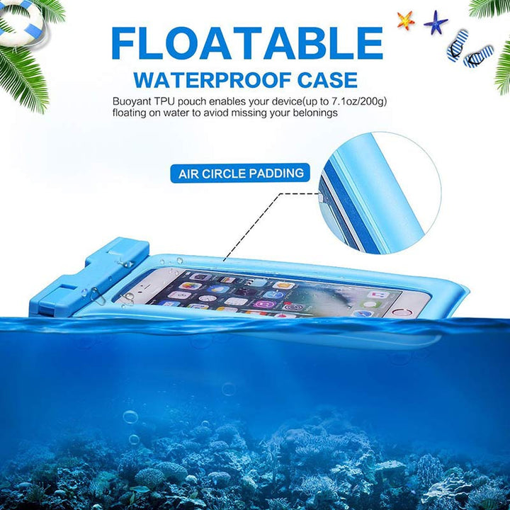 Universelle IPX8 wasserdichte Telefonhülle, Unterwasserhülle für Outdoor-Sport