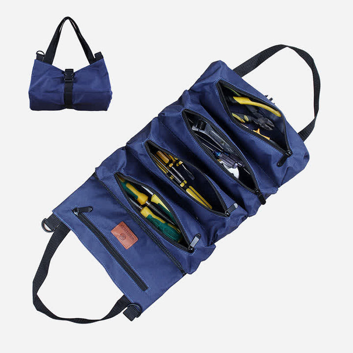 Aufrollbare Werkzeugtasche, wasserdicht, mit mehreren Steckplätzen, Werkzeug-Organizer für die Heimwerkstatt