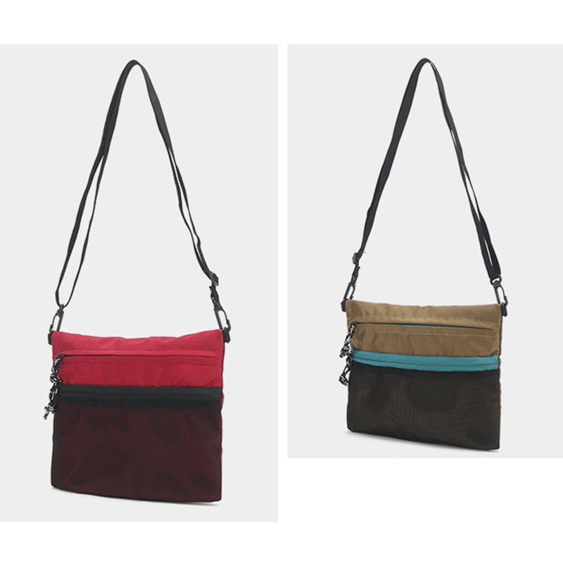 Umhängetasche für Herren, Vintage, klein, leicht, Handytasche, Geldbörse