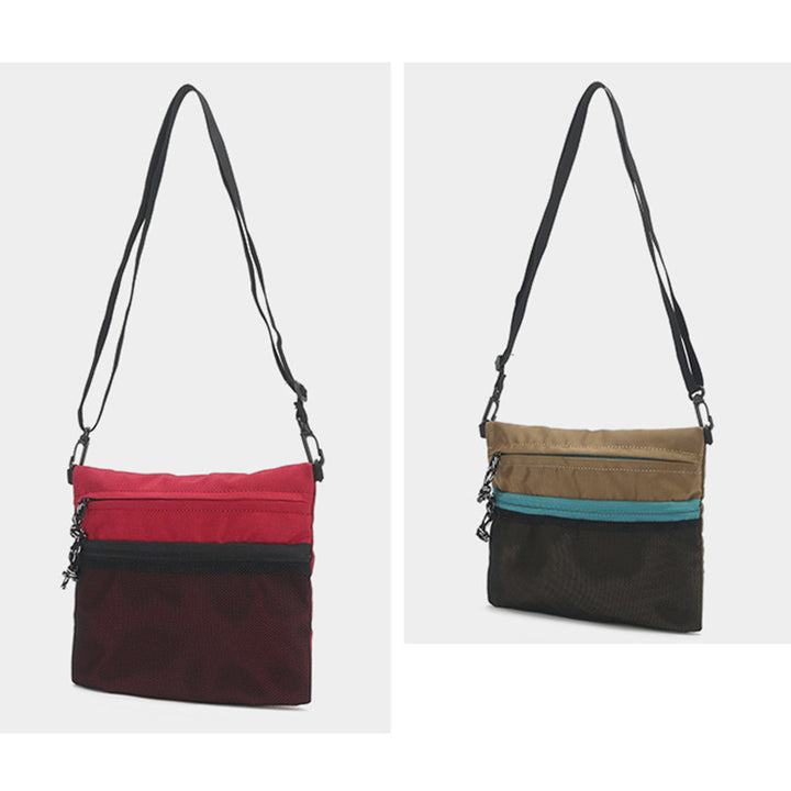 Umhängetasche für Herren, Vintage, klein, leicht, Handytasche, Geldbörse