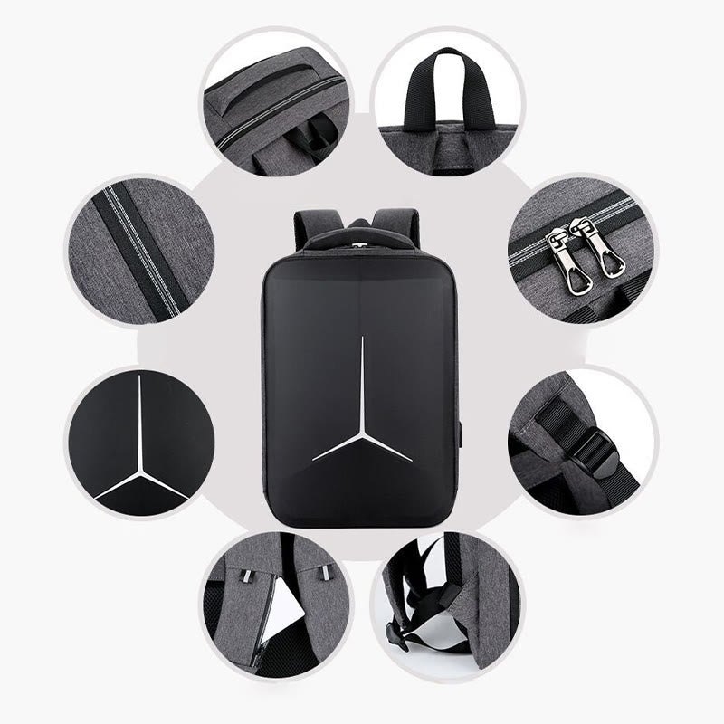 Wasserabweisender Rucksack für Männer, langlebige College-/Schul-Computertasche