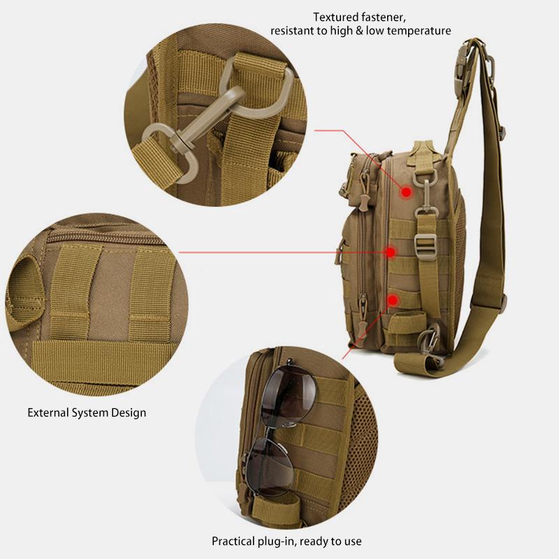 3-Wege-Verwendung Multifunktionale Camouflage Sling Bag