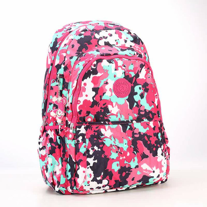 Leichter Wander-Tagesrucksack aus Nylon für den Außenbereich, Reiserucksack für Frauen und Mädchen