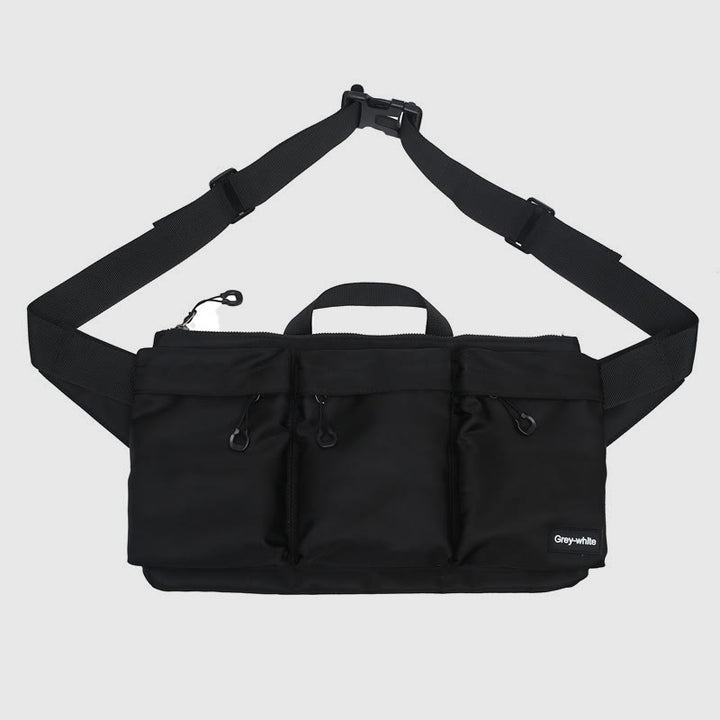 Gürteltasche für Herren, Sport, große Kapazität, Freizeit-Umhängetasche