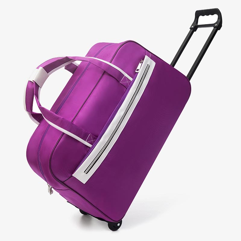 Zugstange Gepäck Damen Herren Minimalistische Geschäftsreise Reisetasche