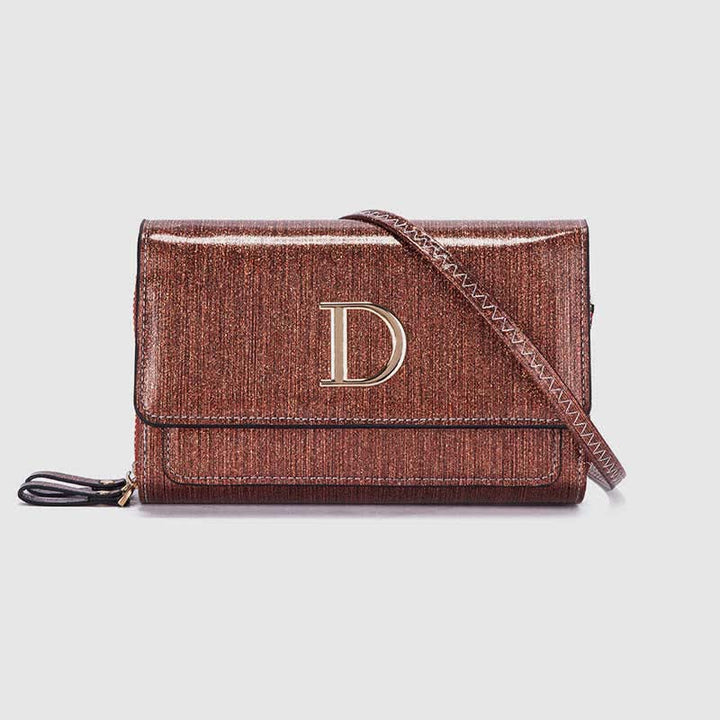 Kleine Umhängetasche für Damen, glitzernd, Schultertasche, Handytasche