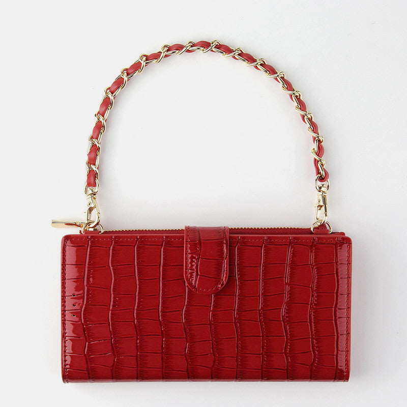 Prägung Elegante magnetische Telefontasche Handtasche Umhängetasche