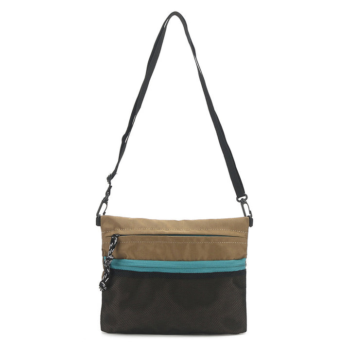 Umhängetasche für Herren, Vintage, klein, leicht, Handytasche, Geldbörse