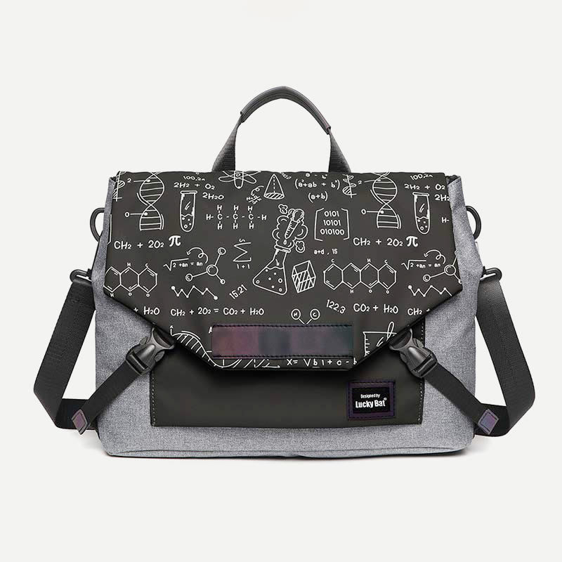 Umhängetasche für Herren, minimalistischer Oxford-Laptop-Rucksack mit großer Kapazität
