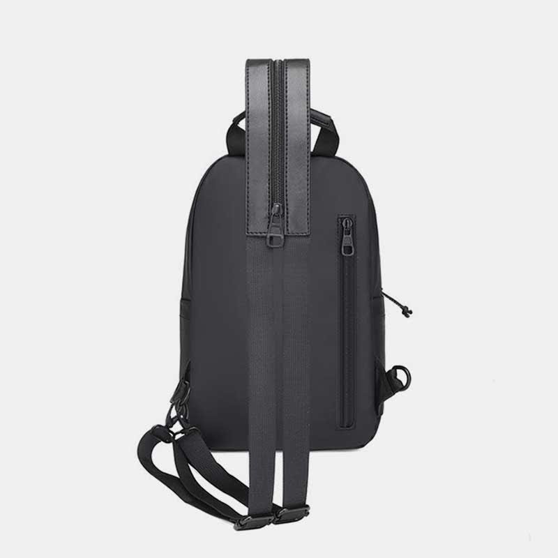 Wasserdichter Sling-Rucksack für Herren und Damen, multifunktional, lässig, Reise-Umhängetasche