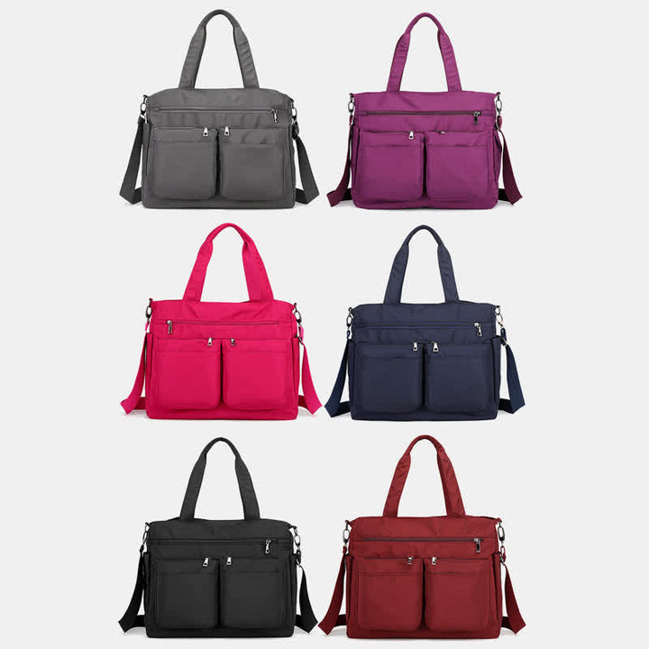 Handtasche mit mehreren Taschen, großer Kapazität, leicht, wasserdicht, lässig