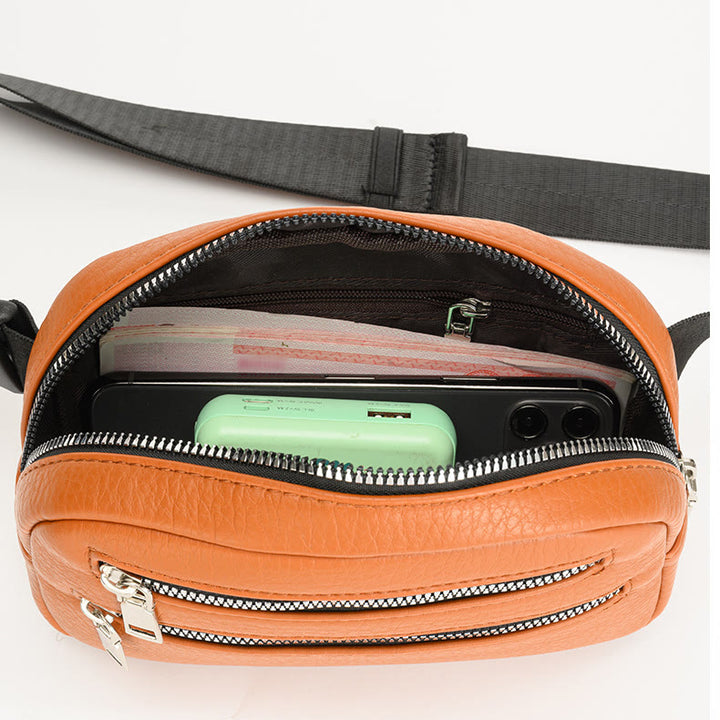 Multifunktionale Sport-Gürteltasche für Herren, einfarbig, Umhängetasche