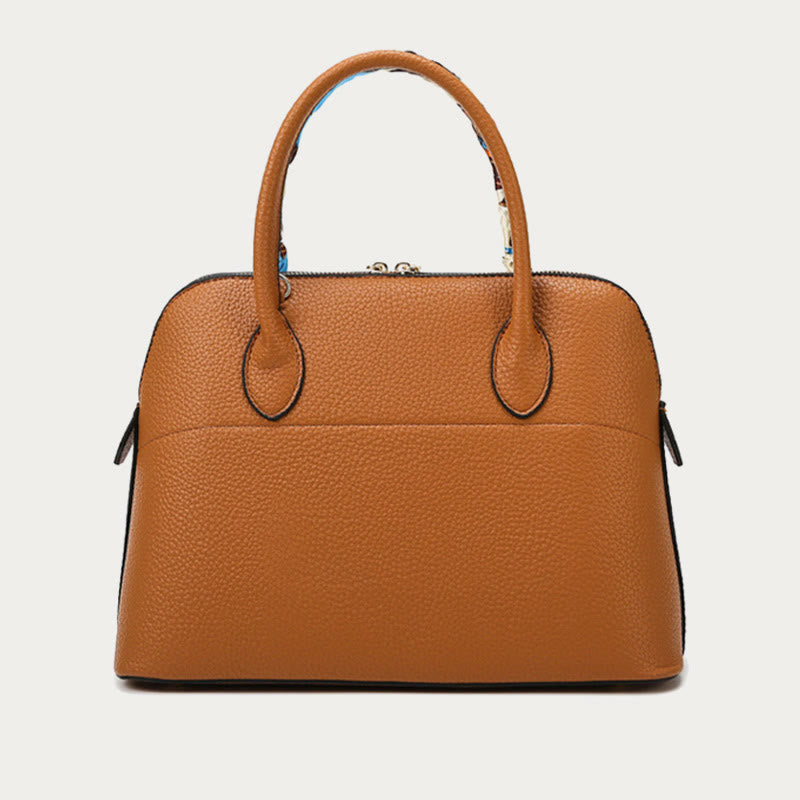 Top-Griff-Tasche für Frauen Vintage dünner Seidenschalgriff