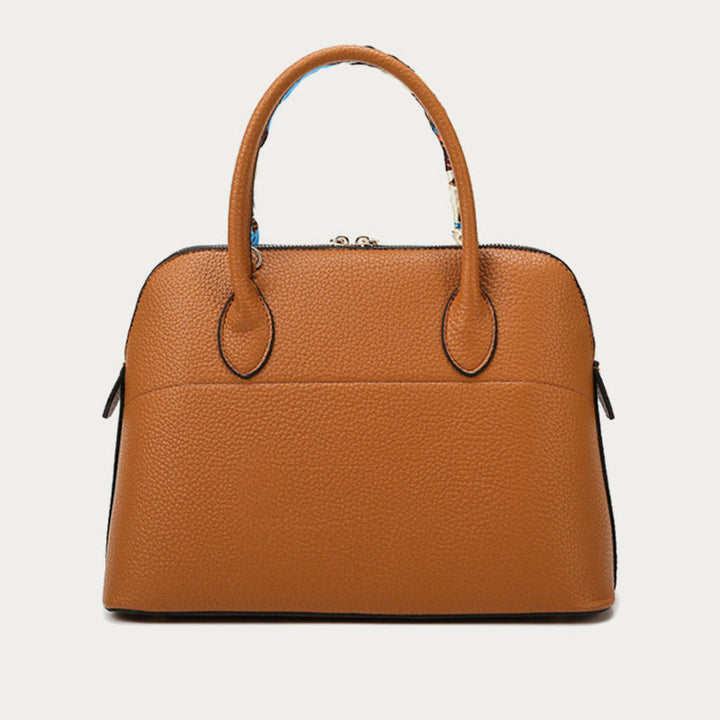Top-Griff-Tasche für Frauen Vintage dünner Seidenschalgriff
