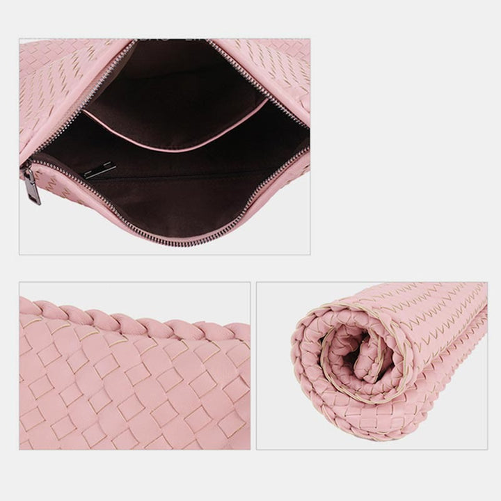 Umhängetasche für Damen, einfarbig, große Kapazität, minimalistische, lässige Handtasche